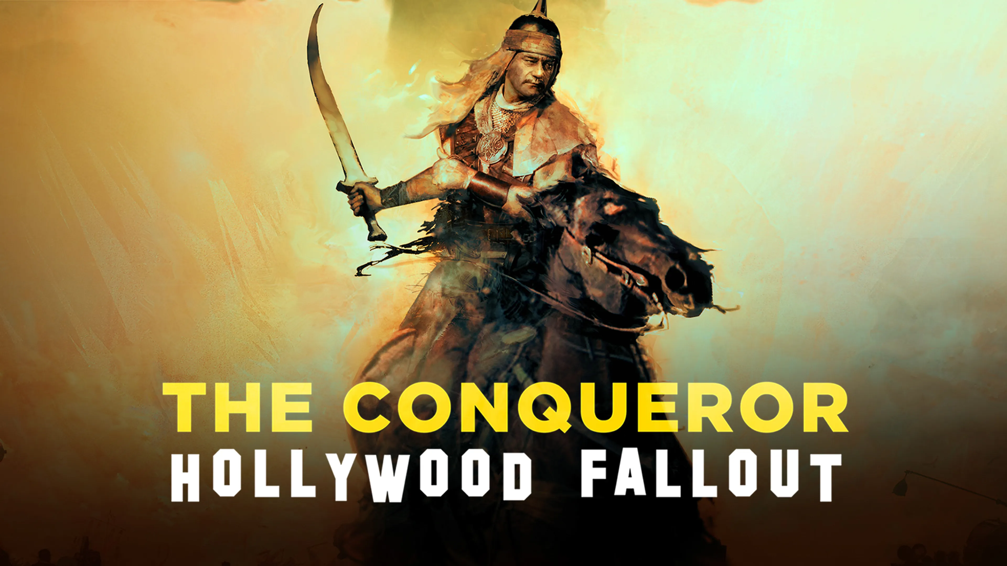 The Conqueror: Hollywood Fallout poster